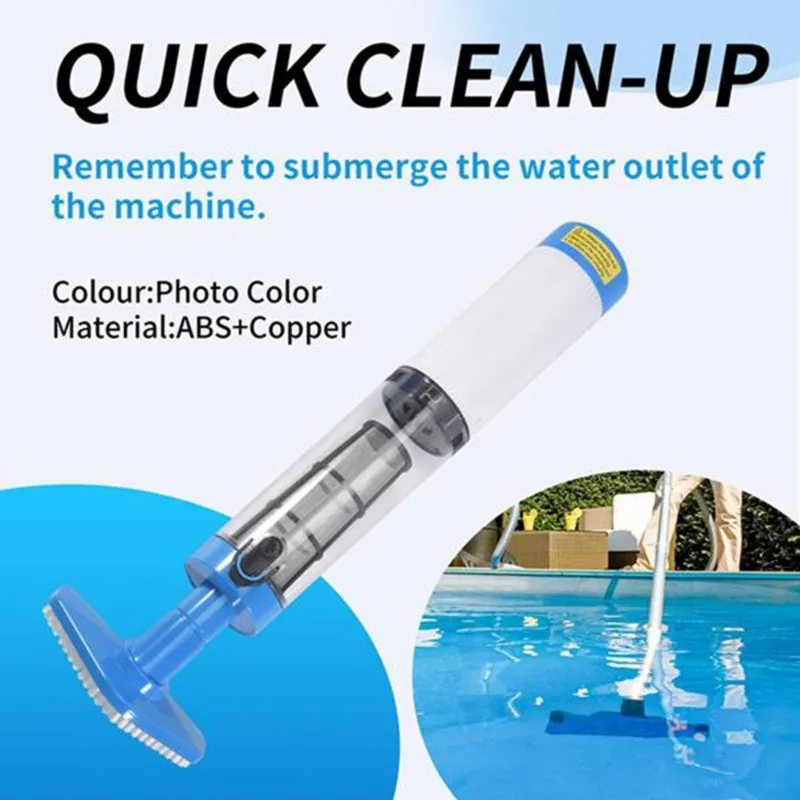 

EU Plug Compatible 3 In 1 Cordless Pool Vacuum,Handheld Spa Hot Tub Cleaner Designed For Spas, Hot Tubs And Small Pools
