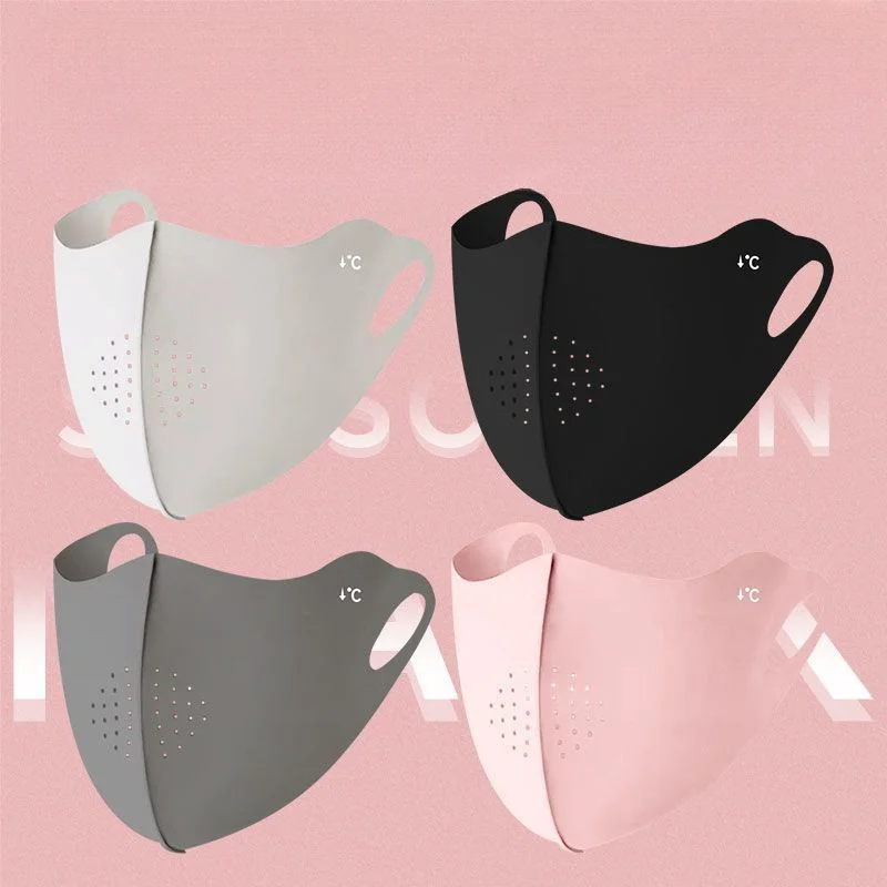 

1-piece sunscreen mask, women's sunshade cycling mask, summer breathable eye protection sunscreen mask