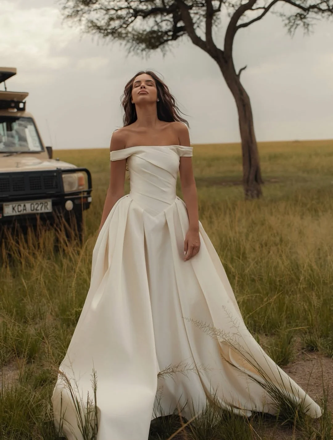 Simple Wedding Dresses Sexy Off Shoulder Women's A Line Bridal Gowns Sleeveless Lace-Up Party 2026 свадебное платье Customized