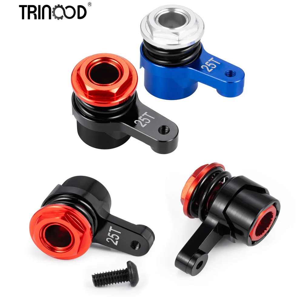 TRINOOD Aluminum Alloy 25T Servo Saver for 1/18 Mini LMT 4WD RC Car Upgrade Parts Accessories