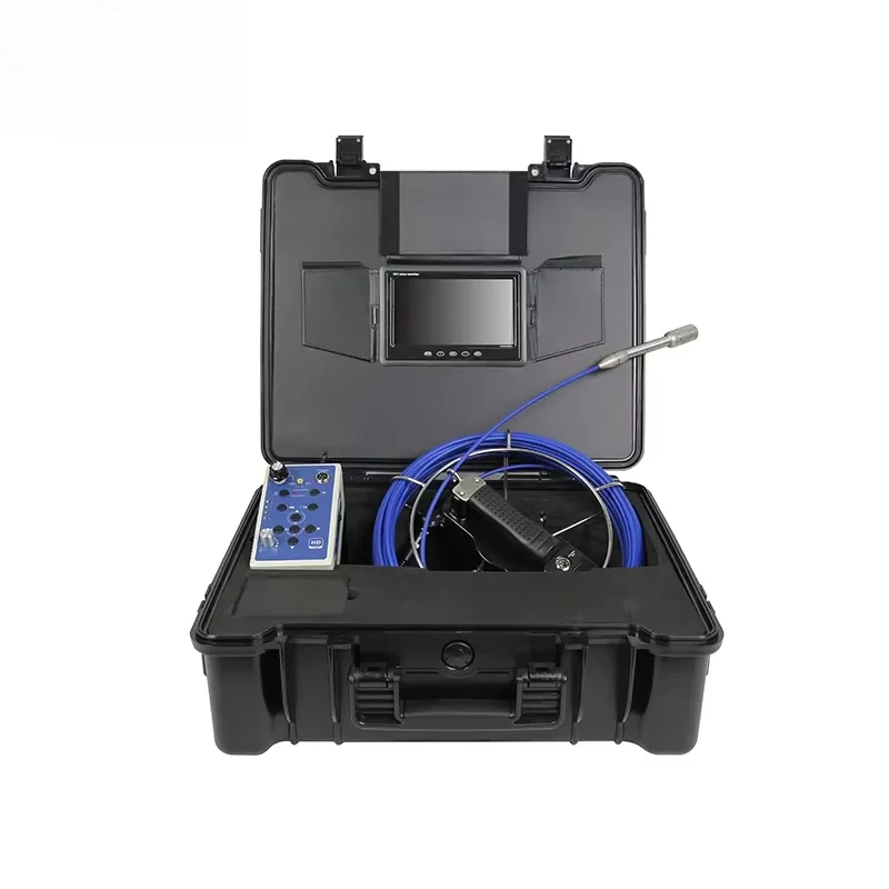 كاميرا فحص خط أنابيب السباكة الرقمية عالية الدقة 720 بكسل، نمط قبة، مستشعر CCD، بطاقة الذاكرة، تخزين البيانات