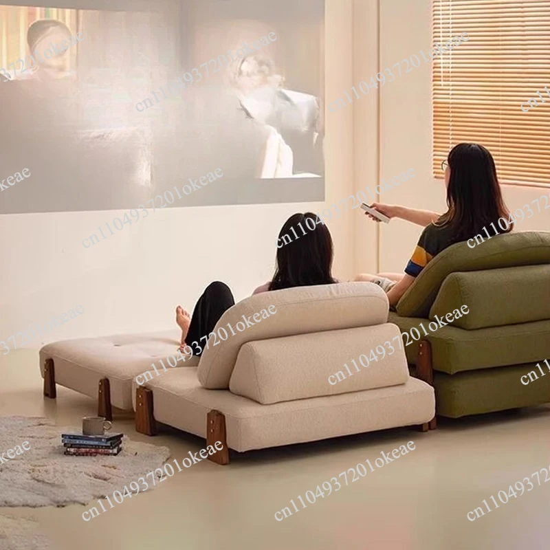 Tofu block sofa, decorative small apartment modular bed, leisure lounge chair, living room