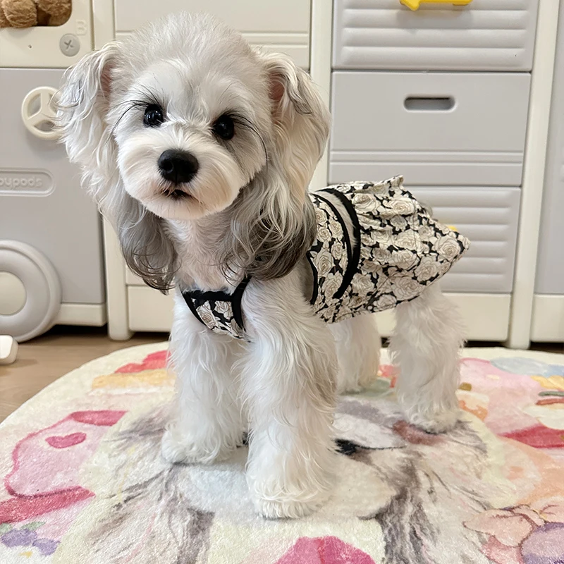 

Summer Dog Dress Cat Puppy Small Dog Clothing Yorkshire Terrier Shih Tzu Pomeranian Maltese Schnauzer Bichon Poodle Pet Clothes