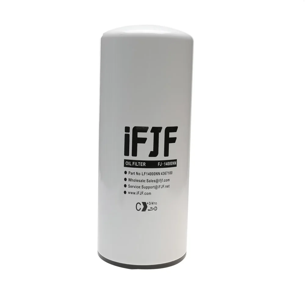 Масляный фильтр LF14000NN 4367100 Модернизированная версия LF9080 LF9080 LF9001 для двигателей Cummins ISX, ISM, QSX, QSM и M11 Масляный фильтр LF14000NN 4367100 Модернизированная версия LF9080 LF9080 LF9001 для двигателей Cummins ISX, ISM, QSX, QSM и M11