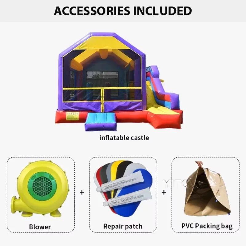 Bouncy Castle with Slide Cheap and Hot Selling Bounce House Inflatable Jumping Bouncy Castle Bouncy Castle for Children