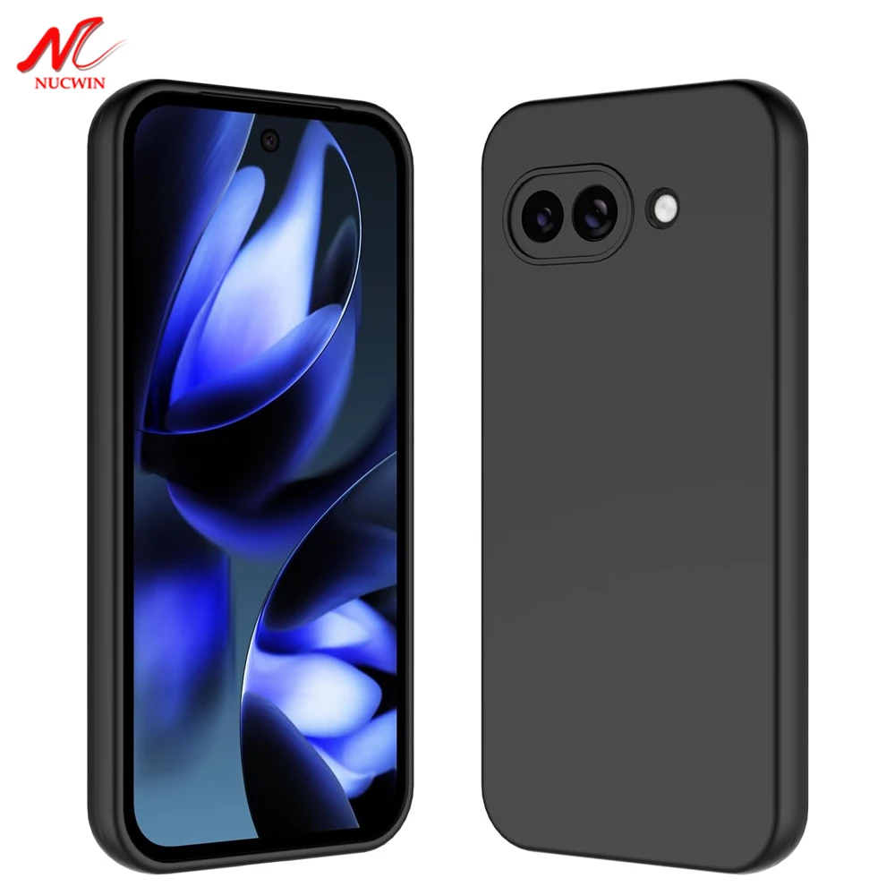 Funda para Pixel 9A, Estilo Ejecutivo, Color Puro, Silicona Líquida Suave, Fundas para Teléfono con Tacto de Piel para Google 9A, Funda Protectora para Google Pixel 9A 9 A