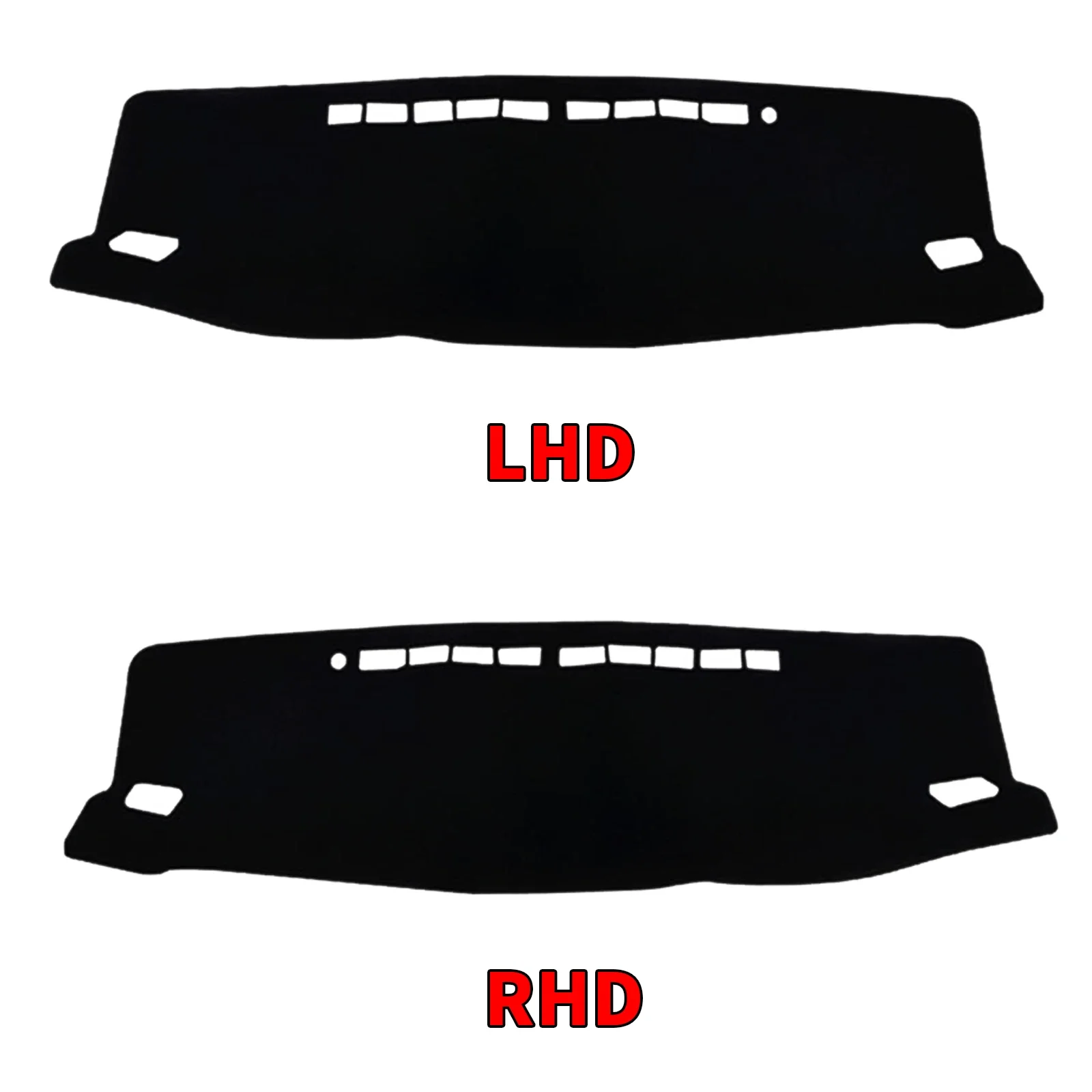 for Toyota Fortuner 2015 2016 2017-2023 High Quality Dashboard Cover Dashmat Sunshade Anti‑UV Protector Dash Mat Pad Accessories
