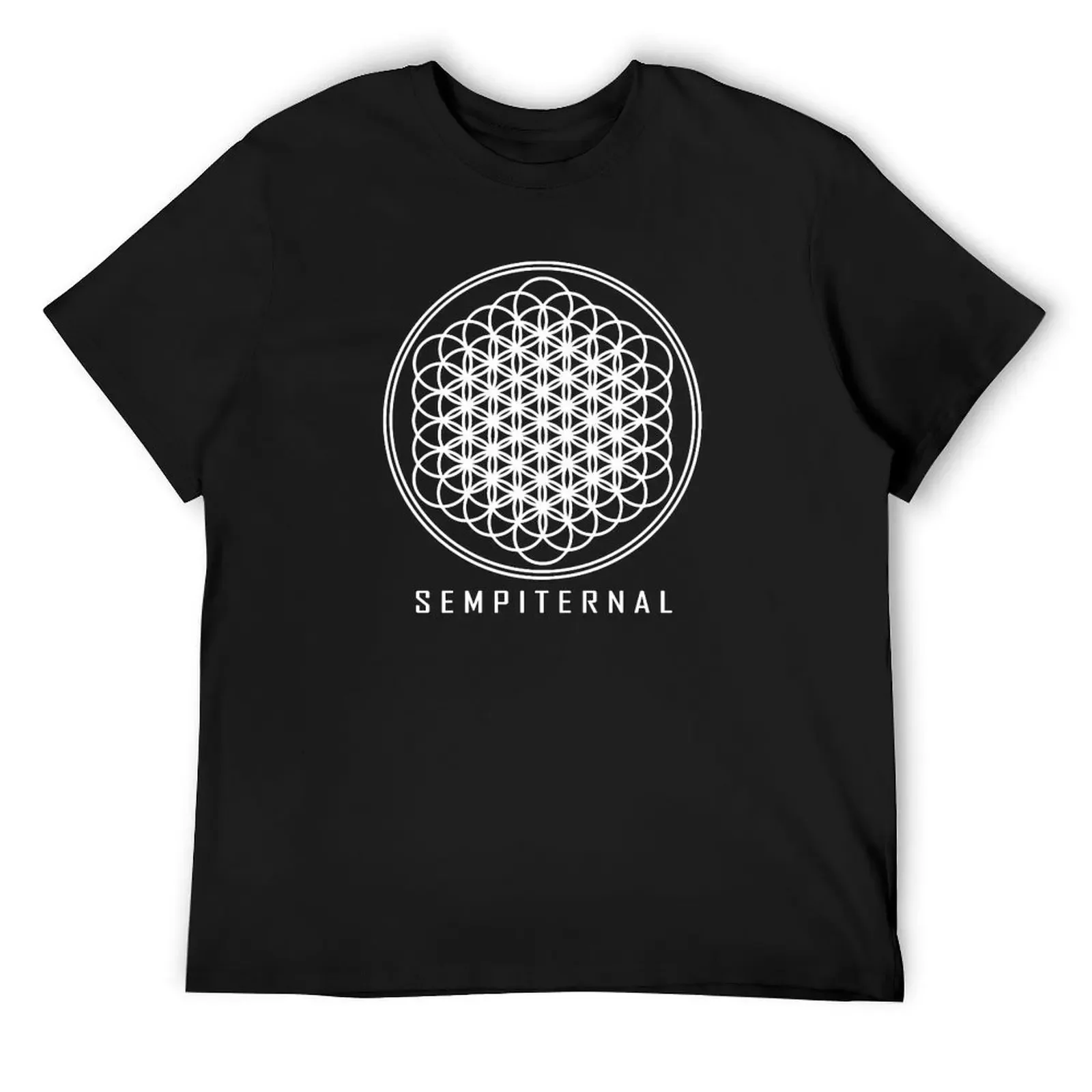 

White Sempiterrnal Logos T-Shirt aesthetic clothes animal prinfor boys T-shirts for men cotton