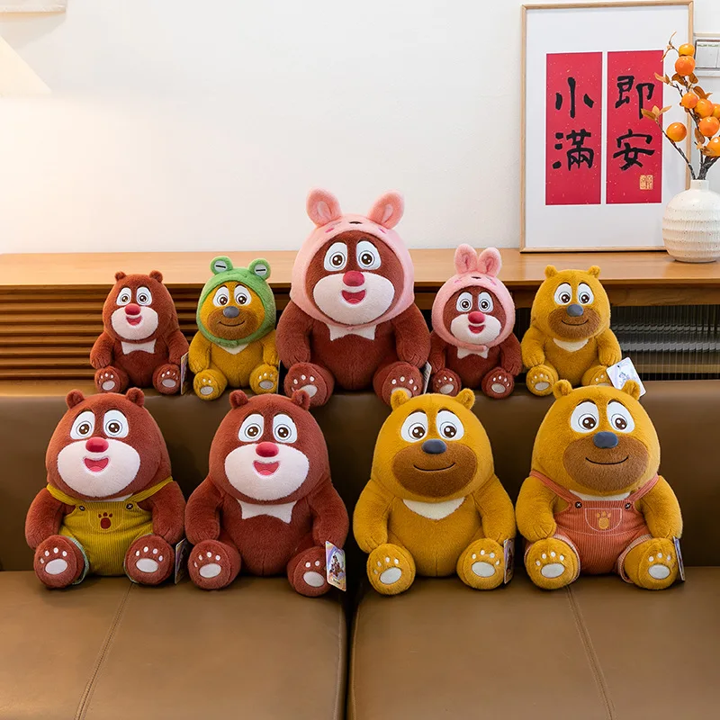 

Officially Licensed Boonie Bears Cartoon Plush Toys Xiong Da Xiong Er Cute Soft Stuffed Dolls Pillow Birthday Gift For Kids