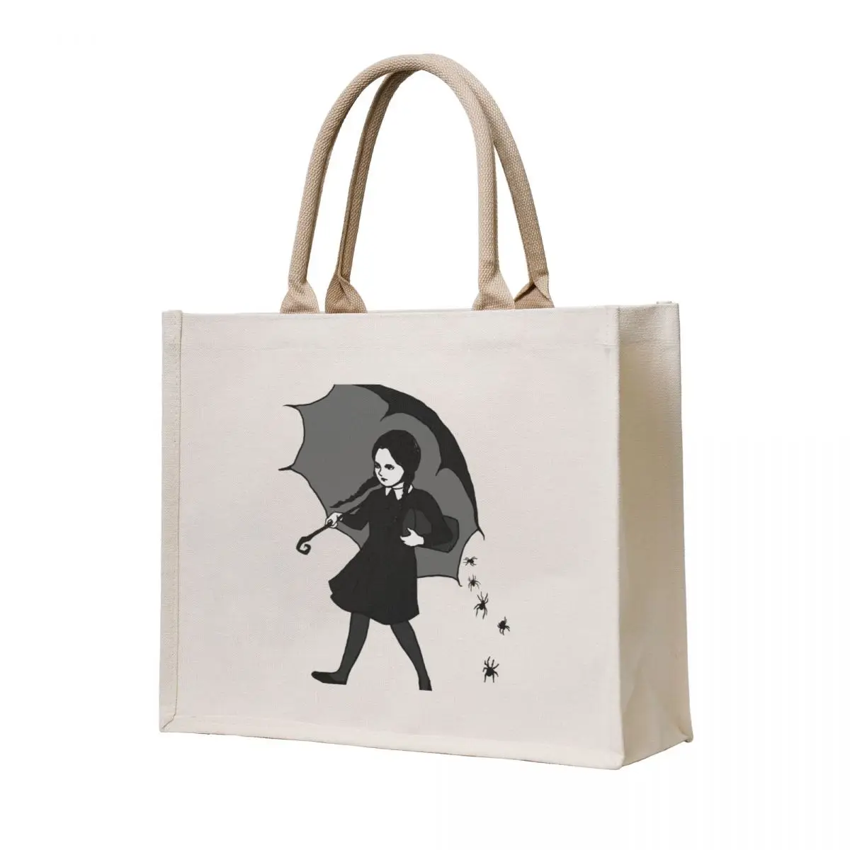 

Scary Girl Tote Bag Women's shopper shopping bags foldable female bag