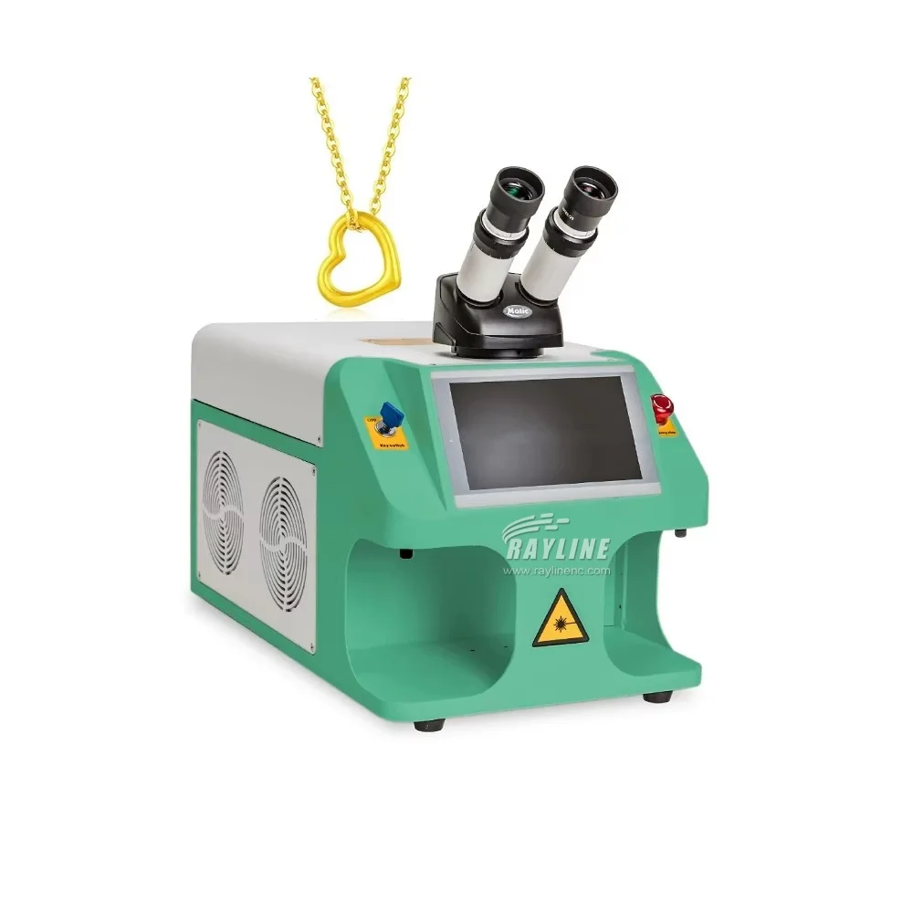 60w/200w Gold Silver Chain Ring Laser Welding Mini CCD Screen Laser Welders For Pendant Spot Yag Soldering repairing Soldador