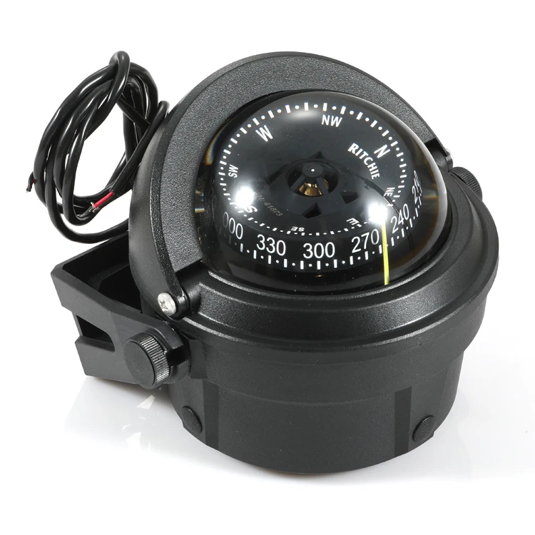 Quality Guarantee Eco-Friendly Plastic Hardware Navigation Portable Marine Magnetic Compass For Submersible