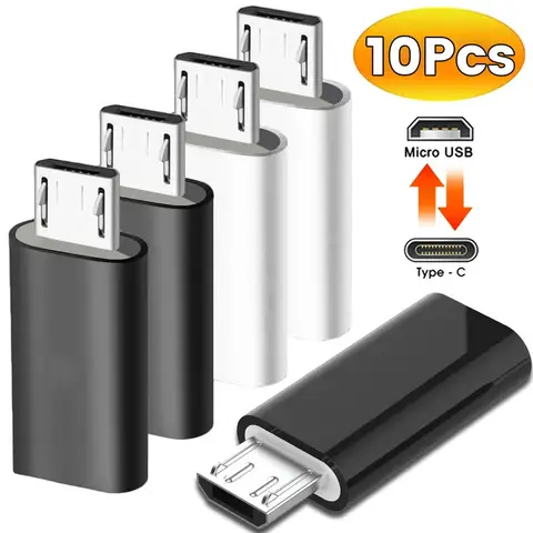 USB 유형 C-마이크로 USB 안드로이드 어댑터 커넥터 전화 태블릿 마이크로 USB 남성-유형 C 여성 변환기 Xiaomi Huawei