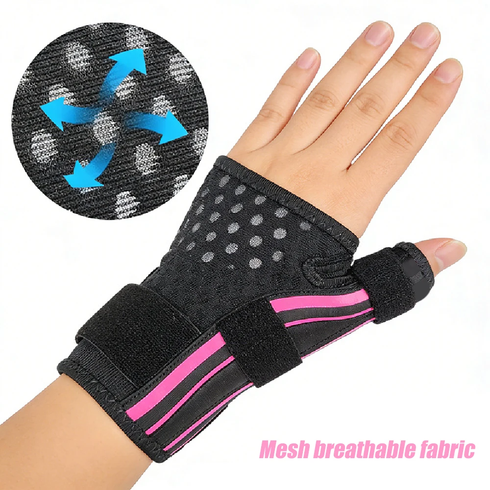 1PCS Thumb Brace Support Right Hand or Left Hand for Arthritis Pain and Support,Thumb Stabilizer for Tendonitis,Sprain Fits Palm