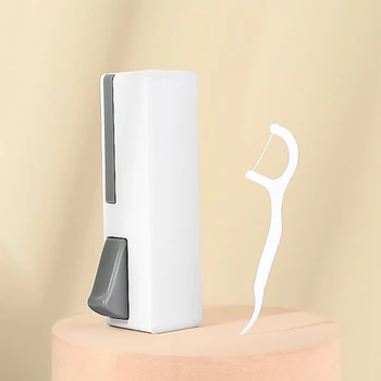 자동 치실 보관함, 치실 디펜서, 재사용 가능한 치실 디펜서 정리함 케이스, 구강 관리 청소