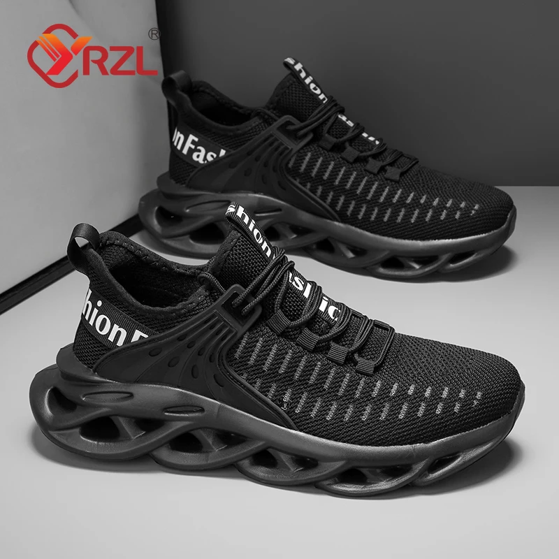 أحذية رياضية للرجال من YRZL، أحذية رياضية خفيفة الوزن ومريحة، نعل ناعم غير قابل للانزلاق، أحذية رياضية كاجوال للرجال #3