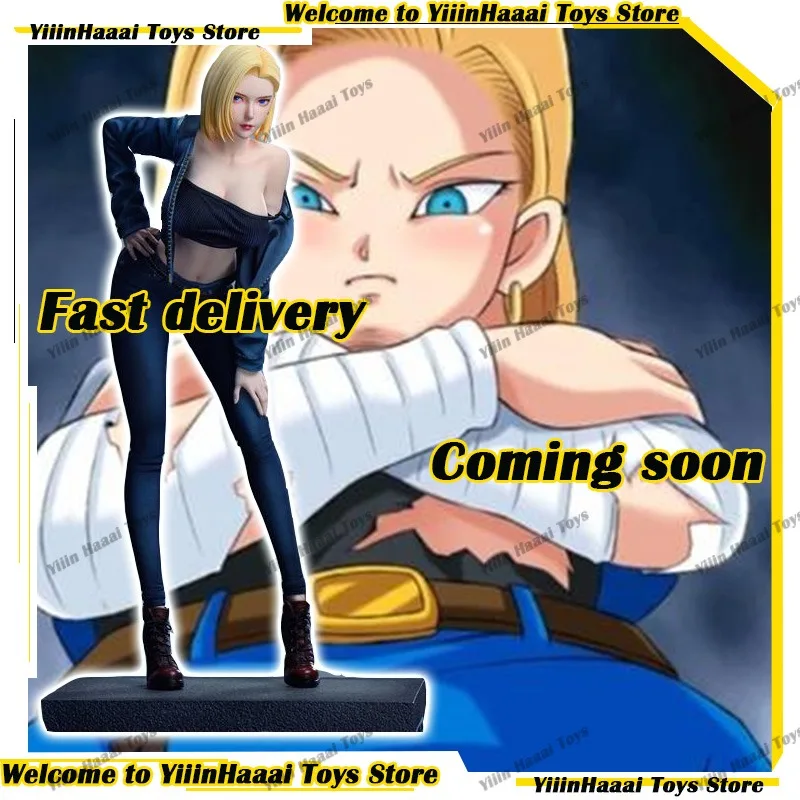 

Новая фигурка Андроид 18 из Dragon Ball 2026 года, сексуальная модель девушки, коллекционная GK-фигурка, украшение для стола, статуэтка, подарок на день рождения для ребенка