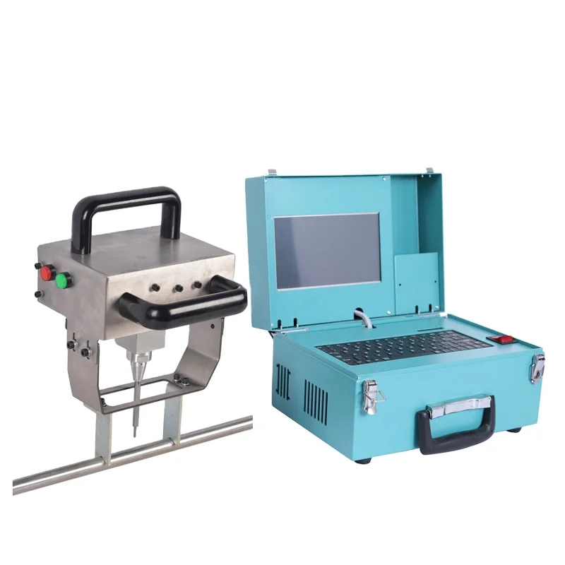 

FCMARK CM2590-HV Portable Pneumatic VIN Number Marking Machine Handheld Chassis Number Dot Peen Engraving Machinery for Engine