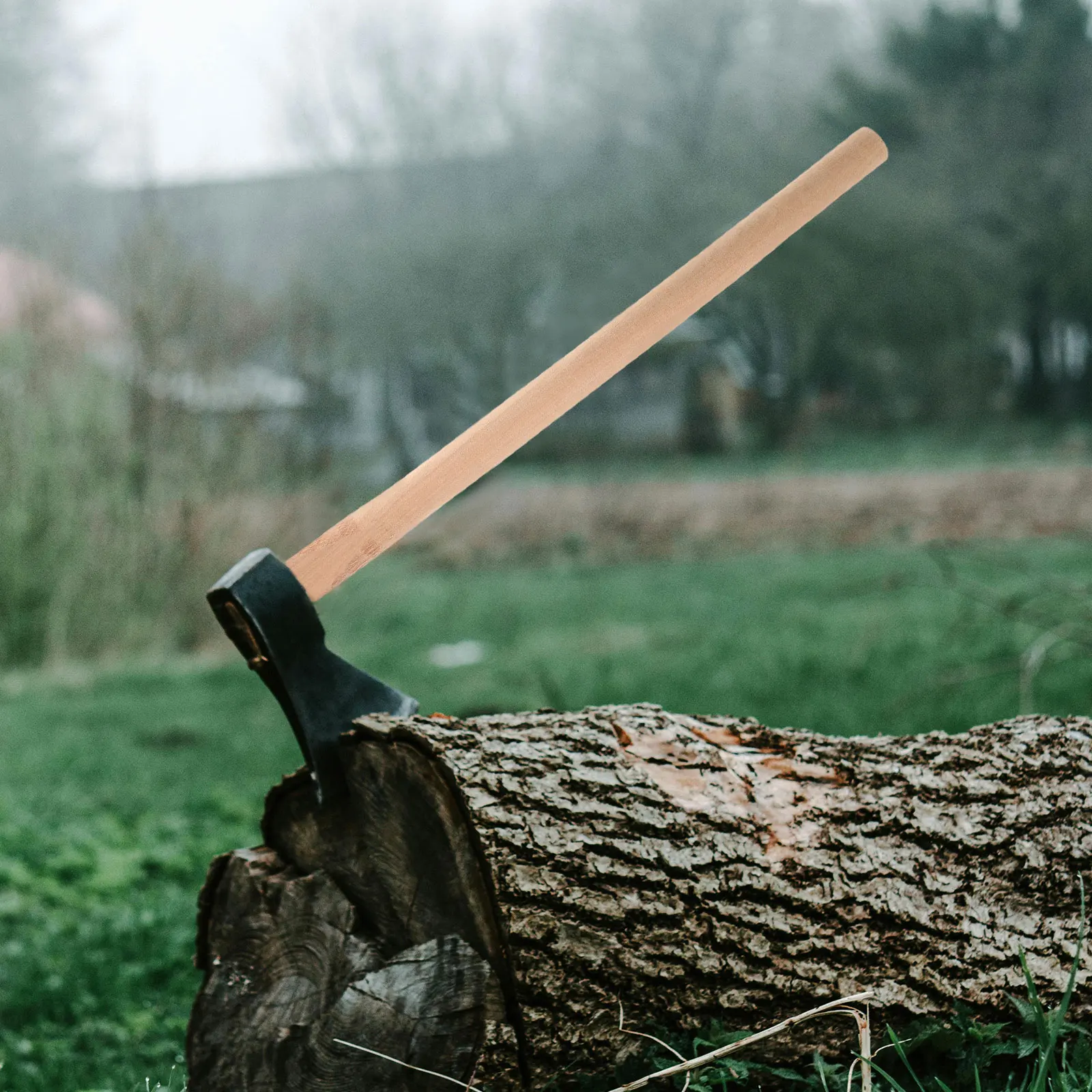 

1pc Hoe Straight Axe Handle Gardening Hand Tools Gardening Tool Durable Garden Hoe Long Handle Hardwood Effort Saving