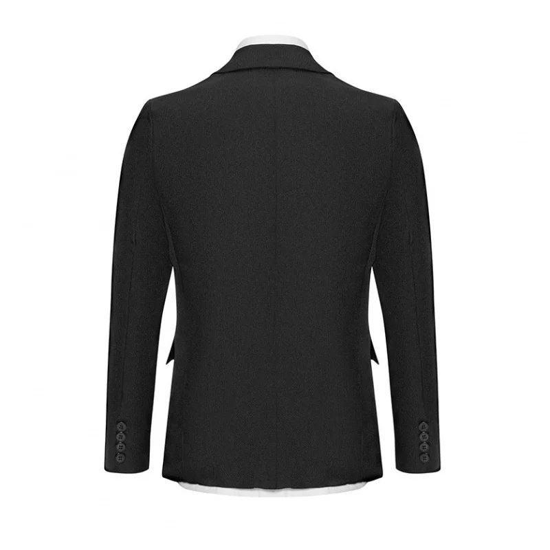 Men suit jacket Korean style leisure 1 grain buckle slim-fit solid color blazer
