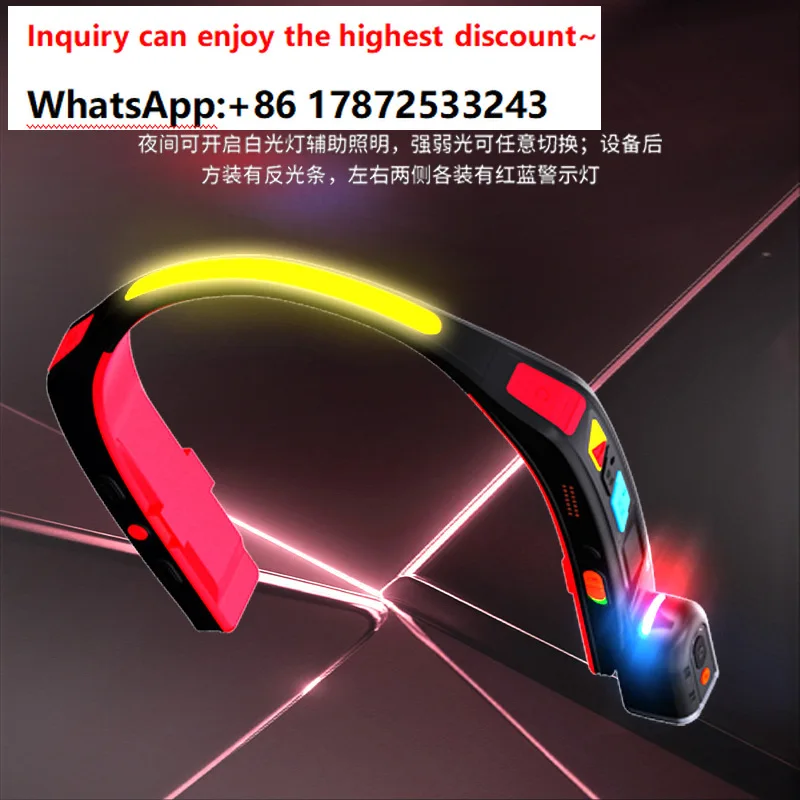 Intelligent Helmet CR-002 Safety Helmet Recorder Detachable 4G Communication Remote Command Positioning Photography