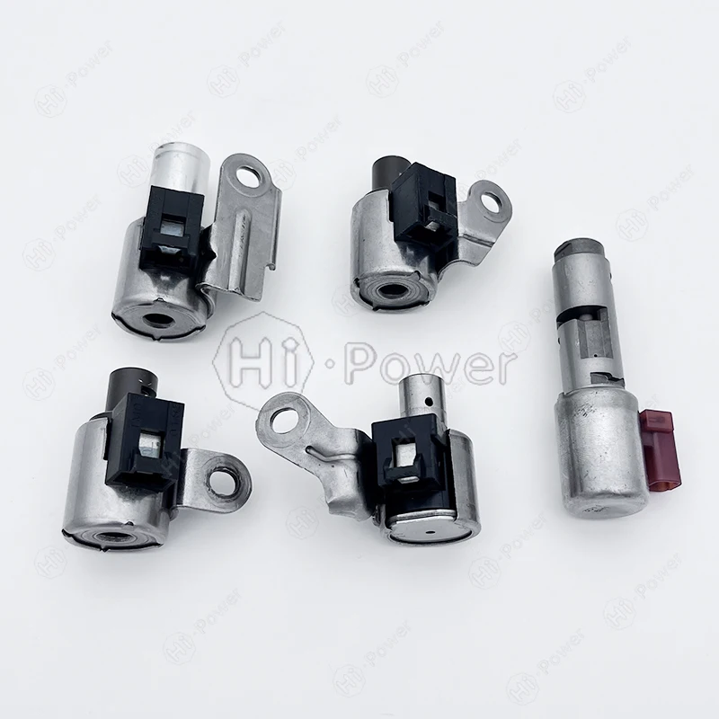 5PCS U340E Transmission Solenoid Kit for Toyota Allion 2002-2007 4 SP FWD 1.5L U340E U341E U340F