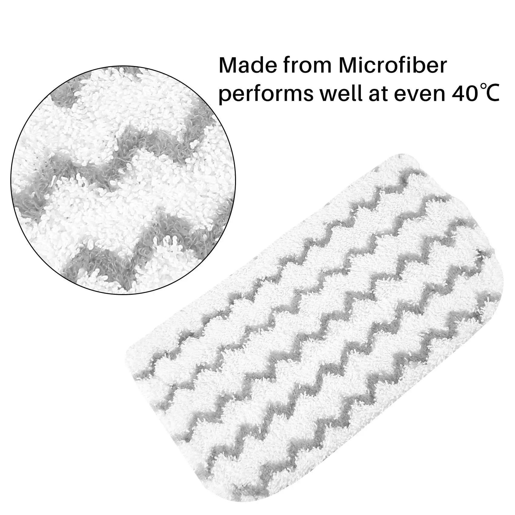 popular 2 Pack Steam Mop Replacement Pads for Shark Steam Mop S1000 S1000A S1000C S1000WM S1001C Vacuum Cleaners