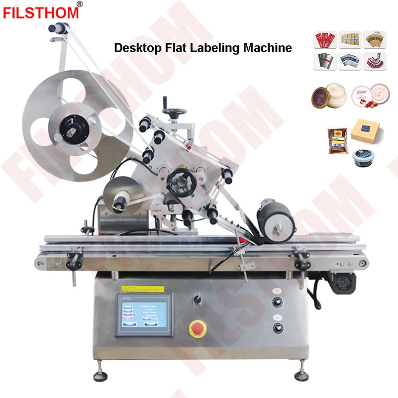 Automatic Labeling Machine For Flat Bags Cards Tags Boxes And Paging Separation Device