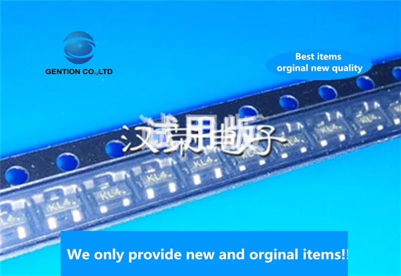 50PCS 100% New original BAT54SQ-7-F DIODE SCHTKY 30V 200MA SOT23 silk screen KL4