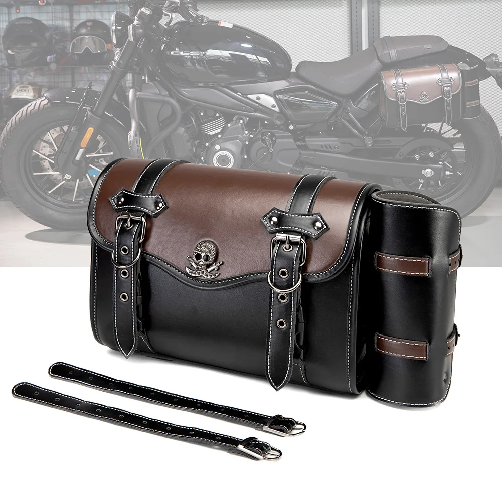 Best-selling motorcycle accessories, punk retro bike bag, outdoor riding gear, universal modification pouch