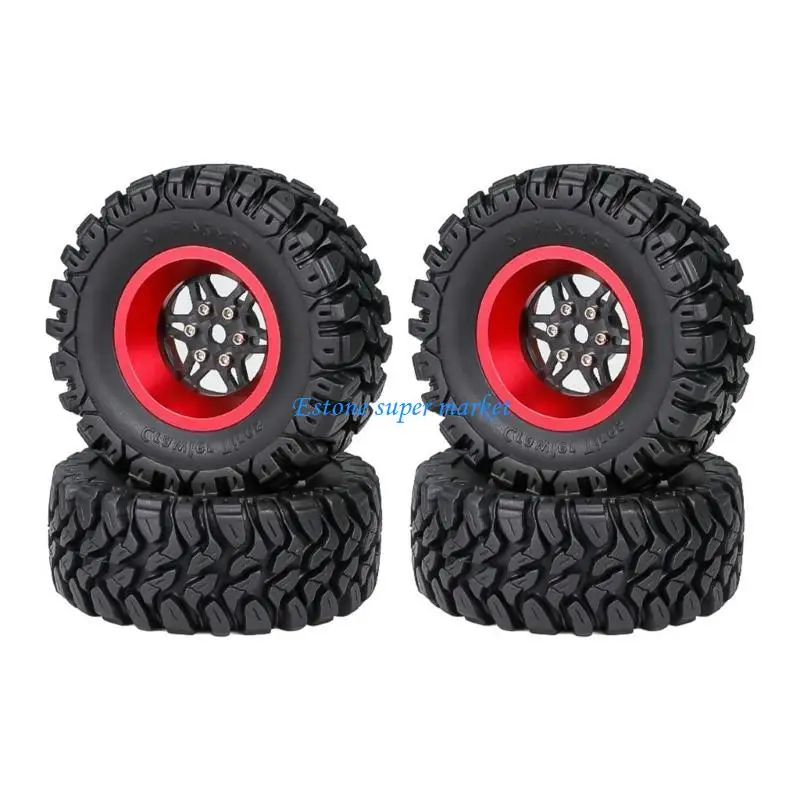 090B Remote Control Model Rubber Wheel Tires for Car Toy Crawlers Collection Kits for Crawlers Tires Toy Car Accessories