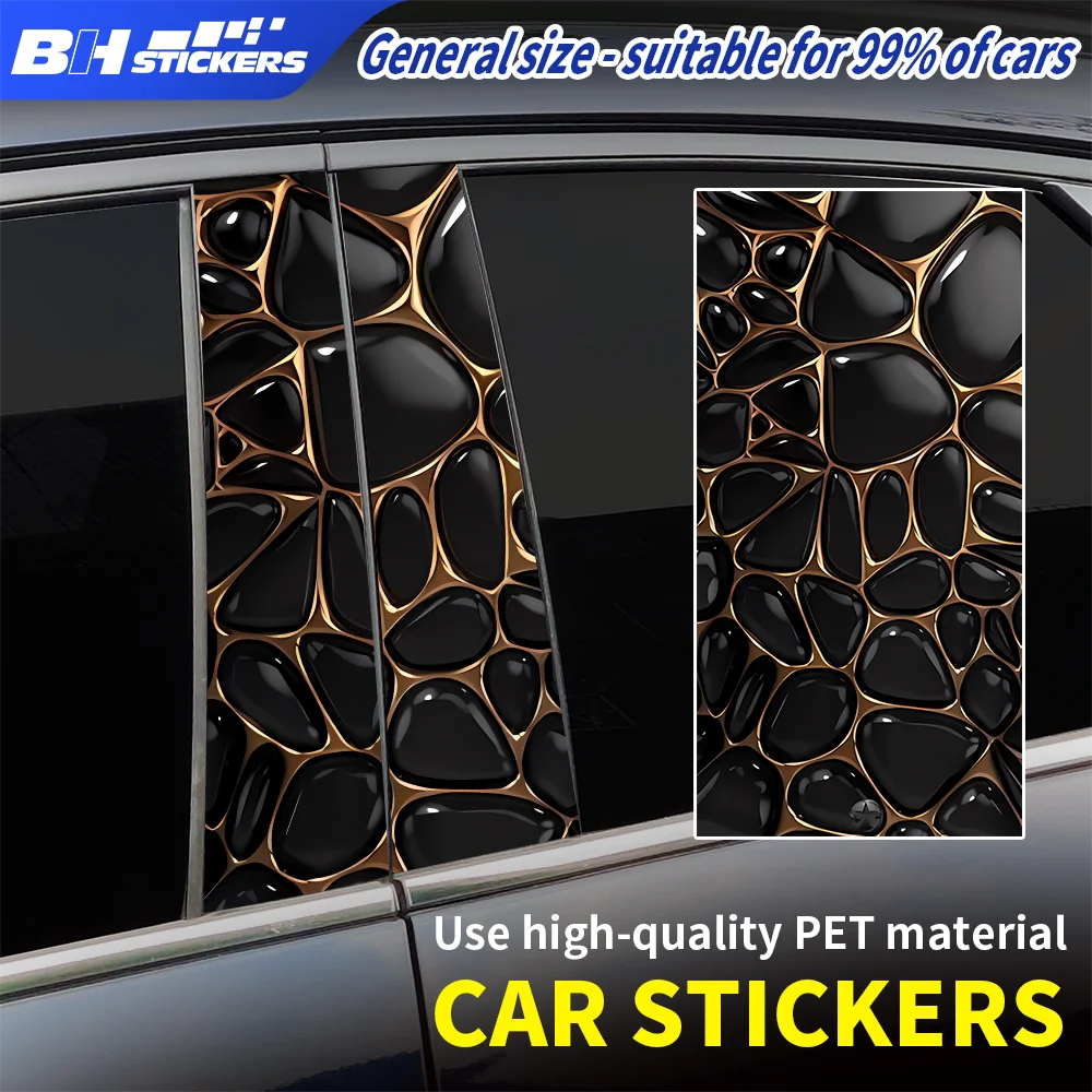 3D Luxury Black Gol…