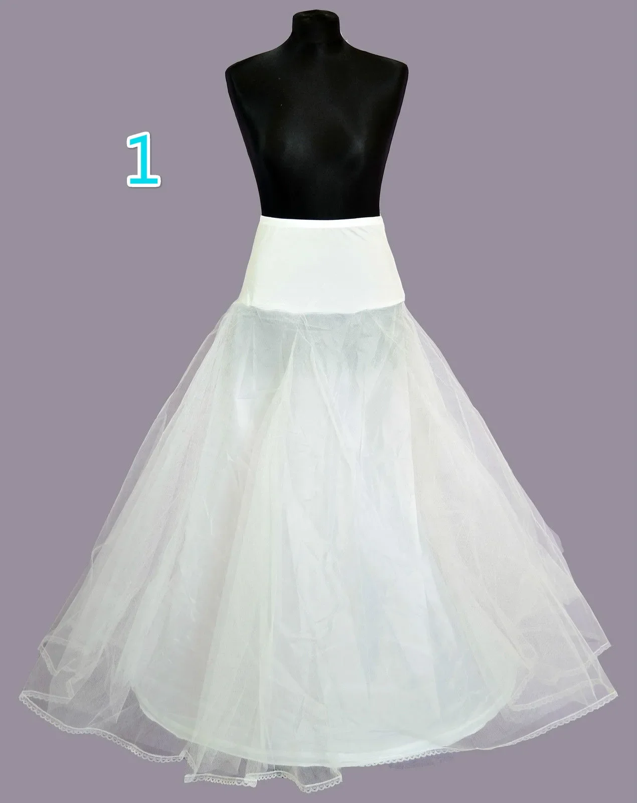 HOCHZEITSBRAUTKLEID PROM PETTICOAT HOOPS UNTERROCK CRINOLINE REGULAR TAILLE