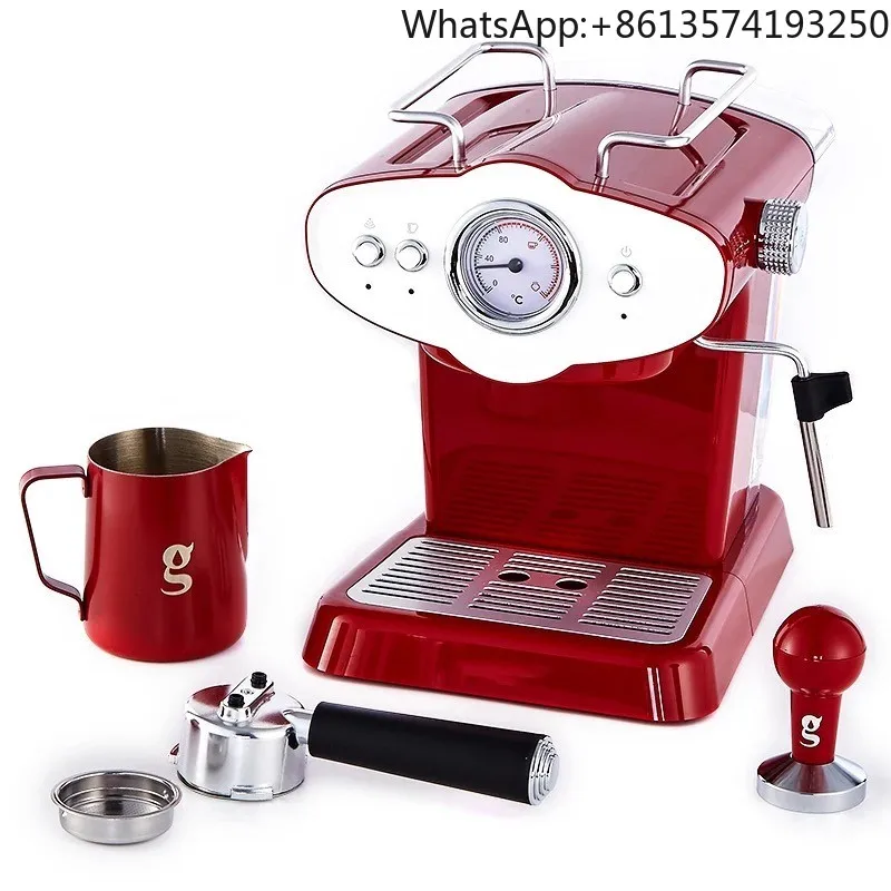 

New Style 19bar Electric Espresso Coffee Machine Stainless Steel Household Appliance with Milking Function for Cappuccino Latte