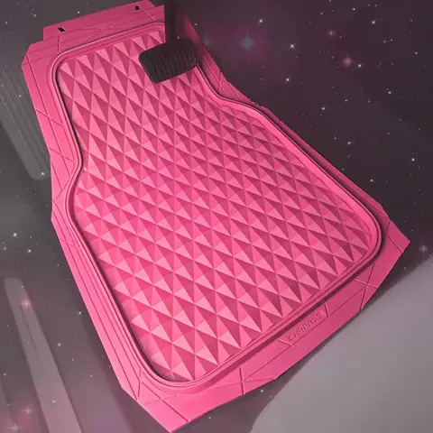 10 best sales pink car mats - №7