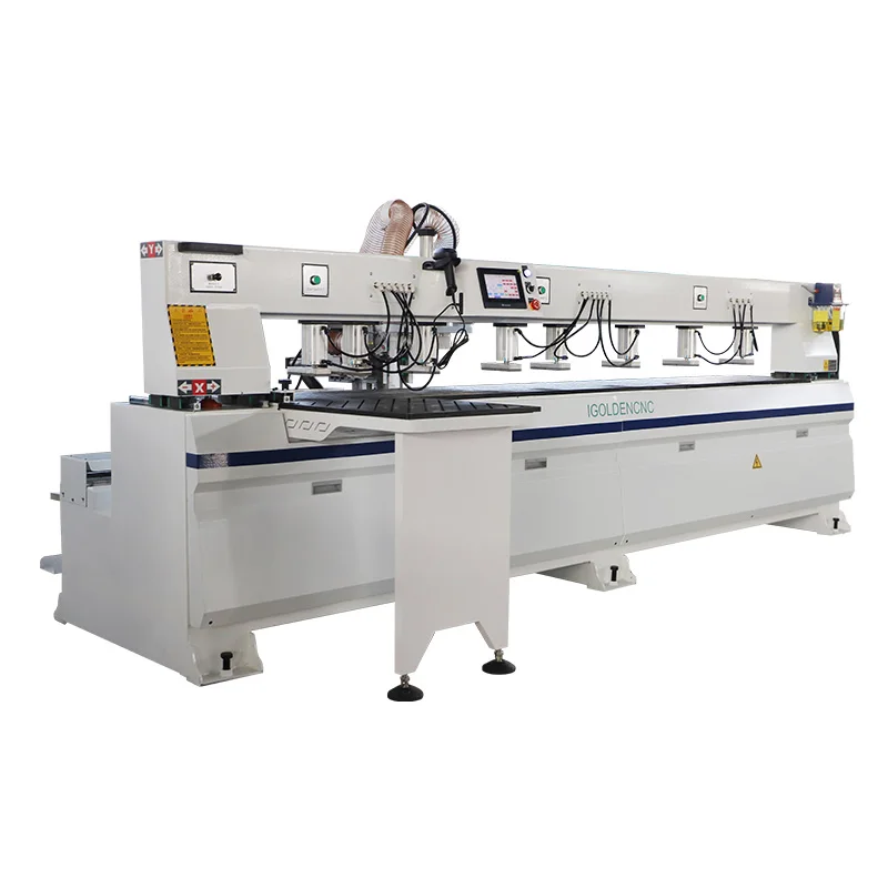 High Quality Non-pulling Cabinet Door Free Handle CNC Drillng Wood Working Machinery for Furniture