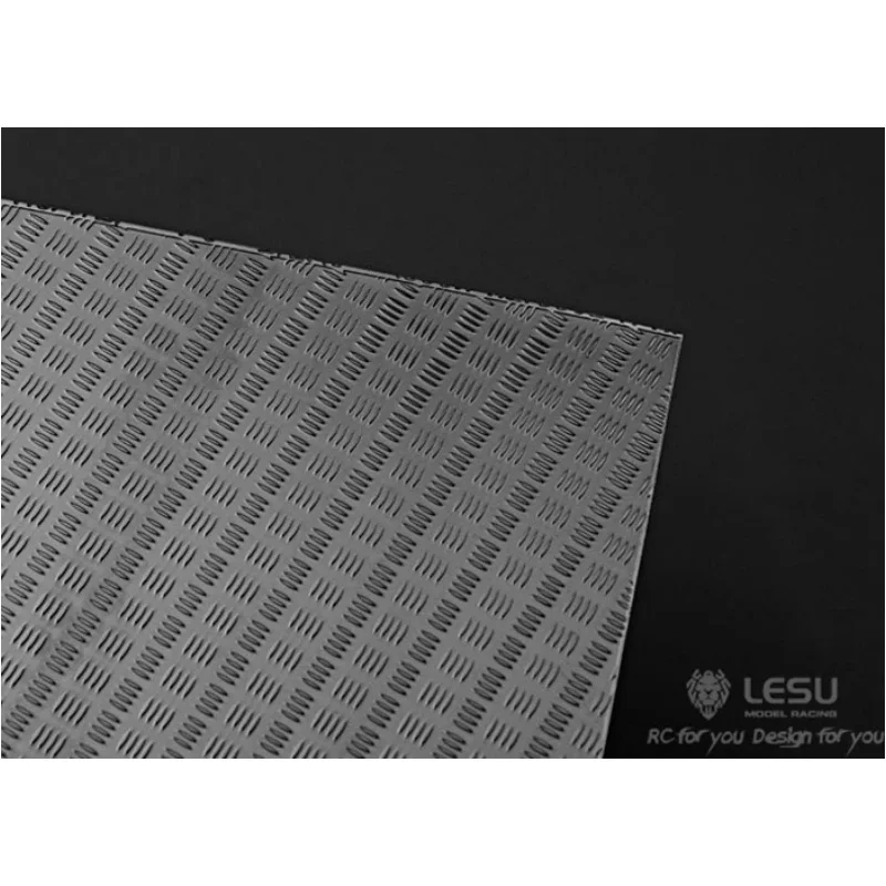 RC LESU 1/14 Pattern Plate A4 Paper Size for Tamiya Hydraulic Excavator Loader Dump Truck for BENZ VOLVO Trailer Tipper DIY Part