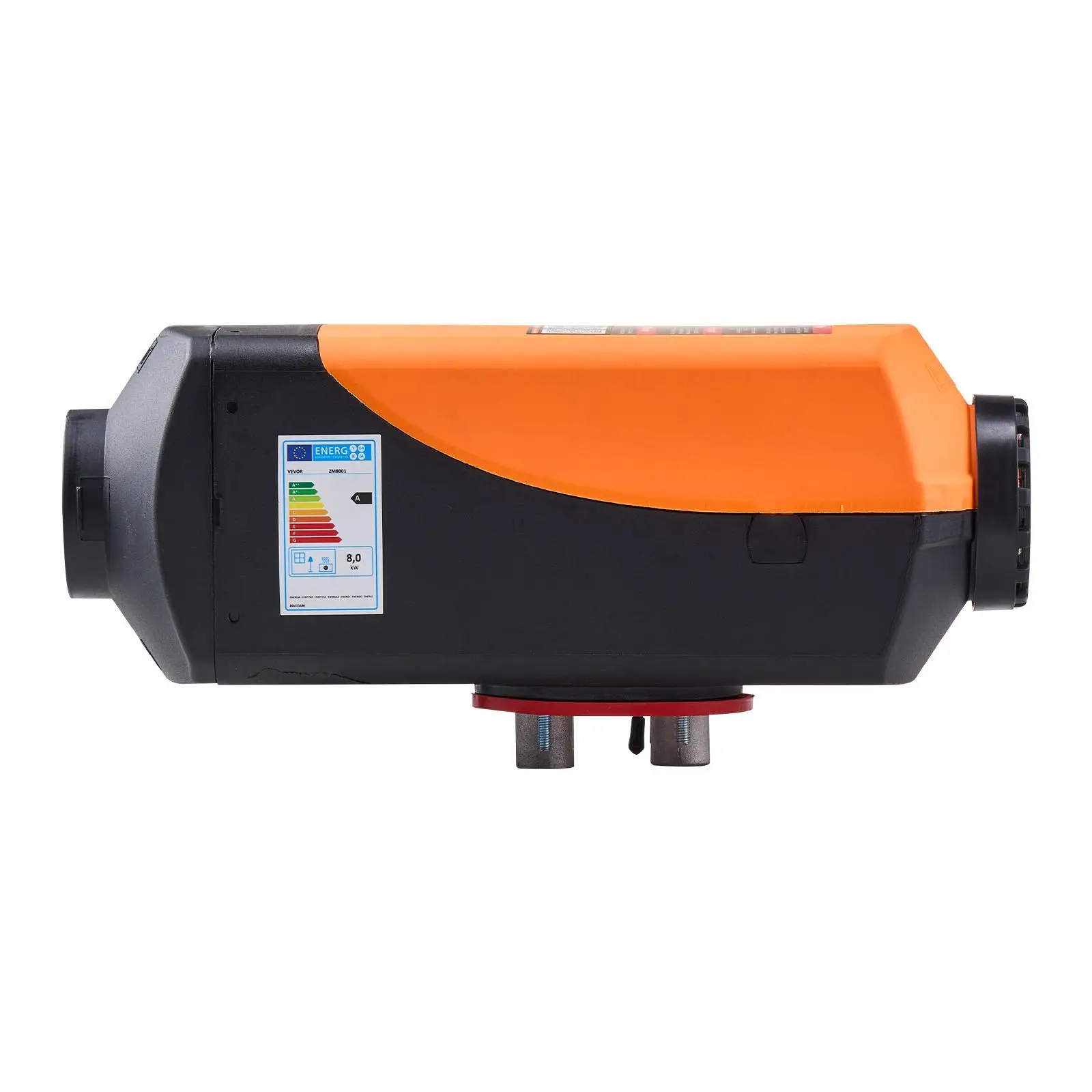 Diesel Air Heater, 8 kW DC12-24V, Fast Heating Diesel Parking Heater with Remote Control and Color Digital Display, 10L Fuel Tank, Low Noise, Voice Announcement, for rv , Truck, Boat and Trailer