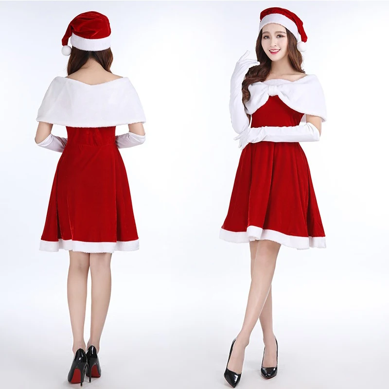 

2023 Cosplay Anime Female Christmas Halloween Costume Stage Adult Performance Costume Christmas Costume Elf Carnival Princess