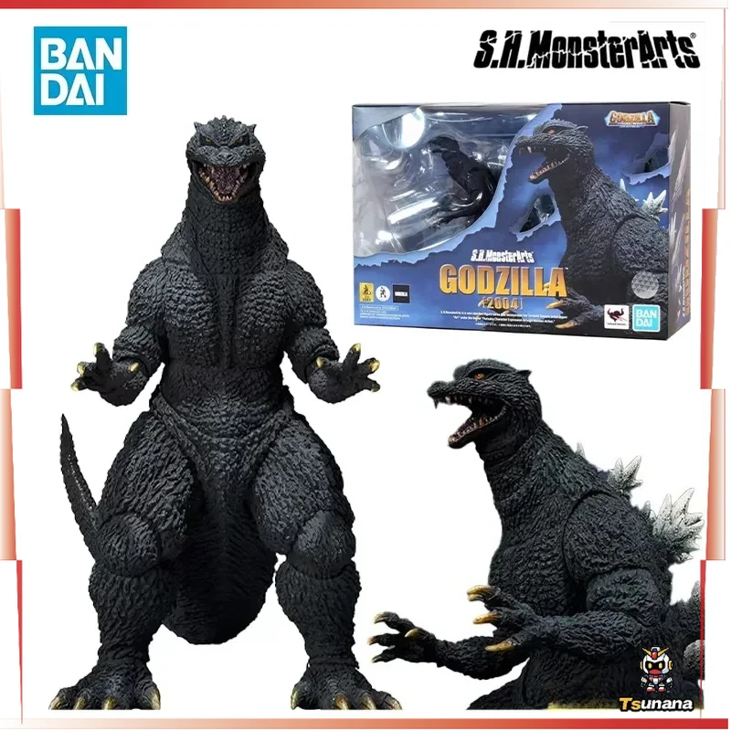 100% Original reimpresión S.H.MonsterArts SHM Godzilla 2004 FINAL WARS figura de acción modelo de película juguetes de colección