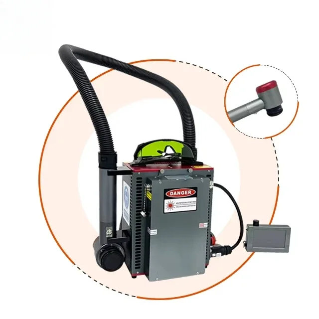 Pulse  Cleaner Backpack 50W 100W 200W Lazer Rust Removal Cleaning Machine