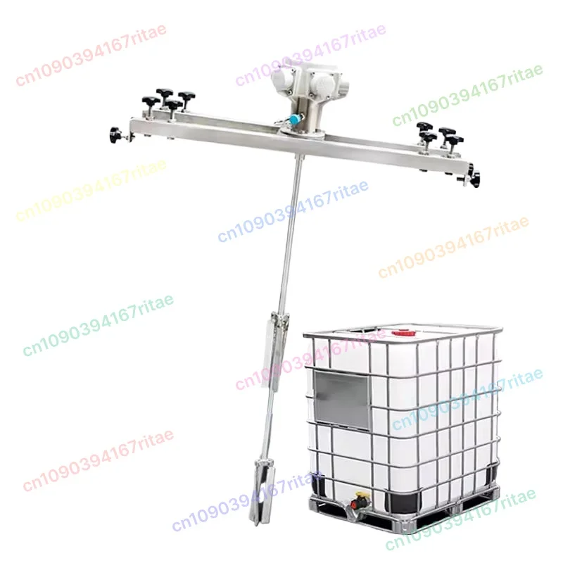 

Для IBC Tote Bin 1-тонный пневматический диспергатор, мощный миксер, гомогенизатор