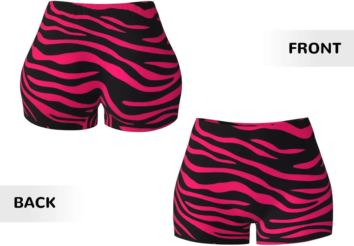 Pantaloncini da allenamento per donna Pantaloncini da motociclista elasticizzati corti da donna con controllo della pancia Pantaloncini da donna a compressione