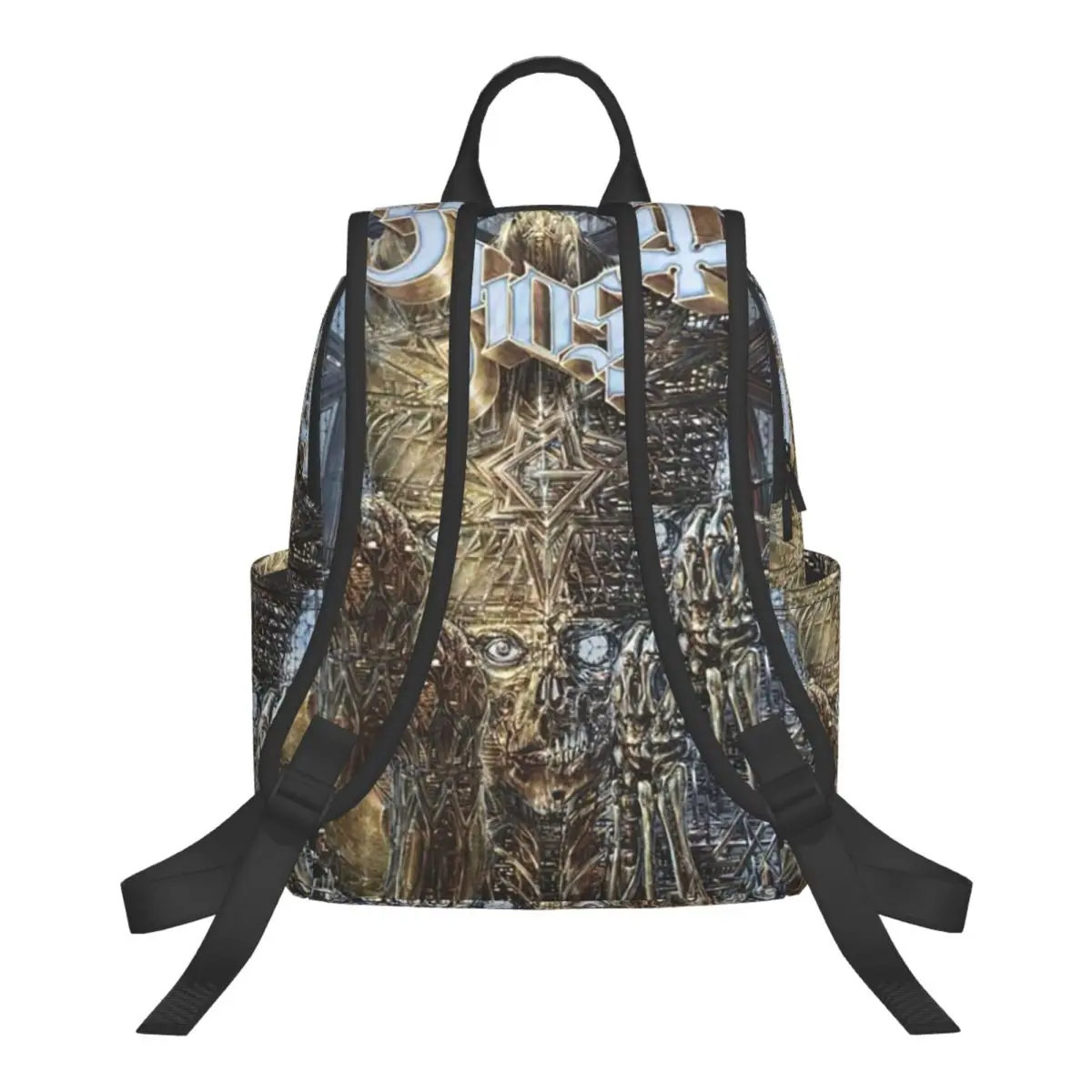 IMPERA Ghost Heavy Metal Band Student Backpack School Bag Hiking Travel Daypack for Men Women Bookbag Shoulder Bags