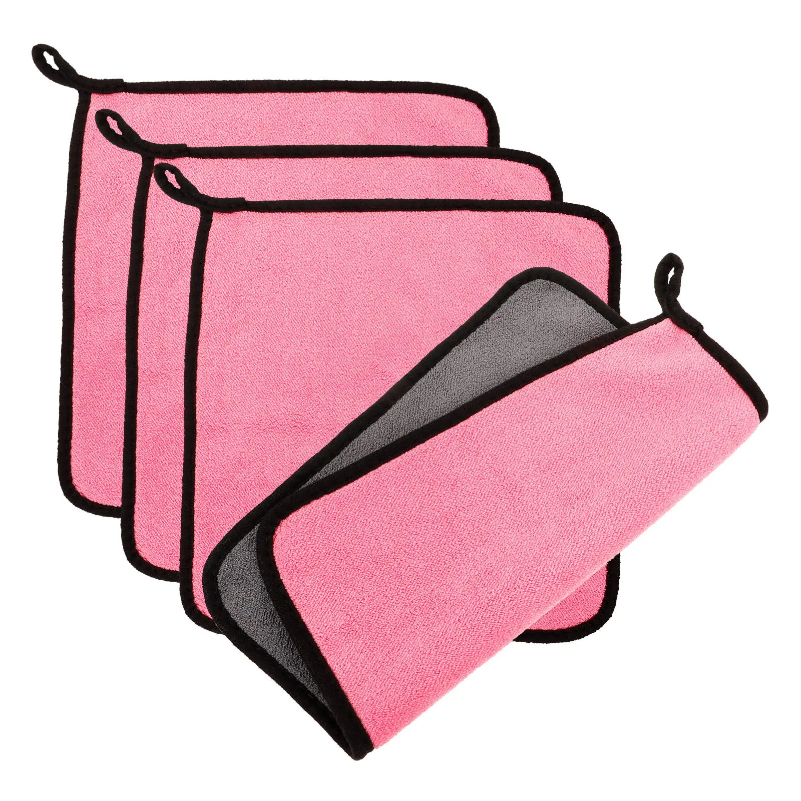 

Набор из 4 высококачественных полотенец из кораллового флиса для быстрой и эффективной очистки кия для бильярда и снукера, многоразовый аксессуар