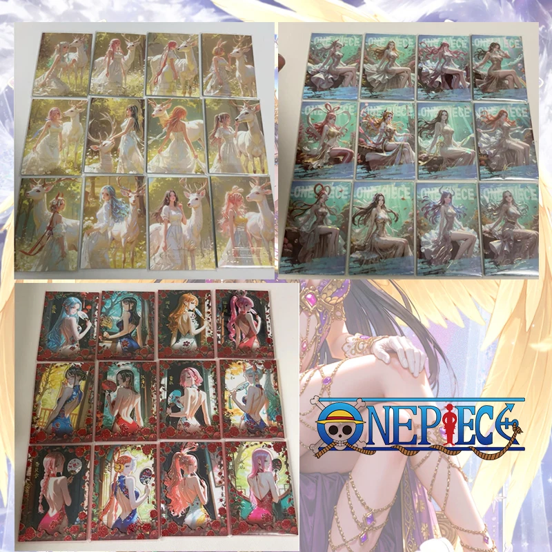 Fuyao Anime One Piece SLR UWR QP Cards Hancock Robin Nami Perona Uta Vivi Reiju Yamato Shirahoshi Rebecca Collection Cards