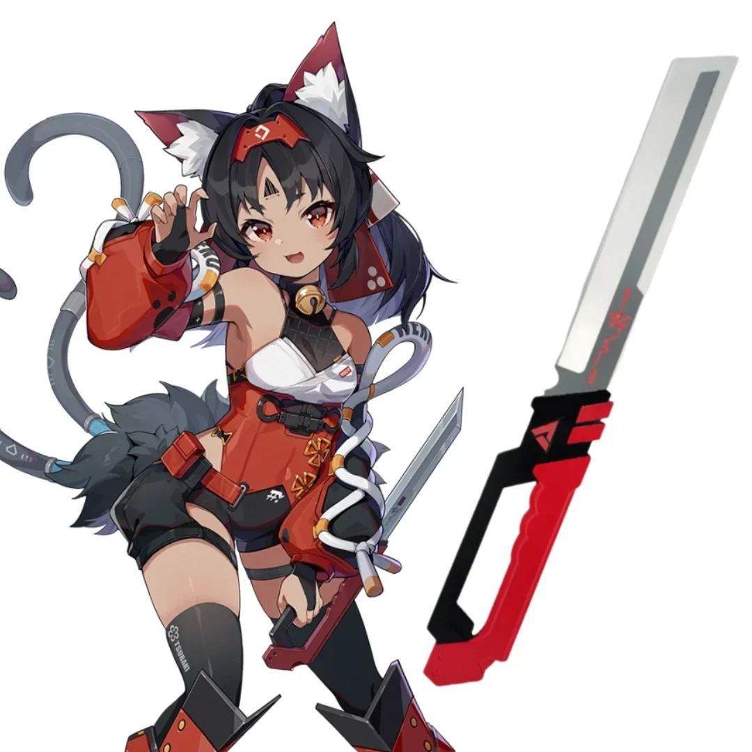 

Nekomiya Mana Weapon Knife Cosplay Zenless Zone Zero Game Anime Cosplay Prop