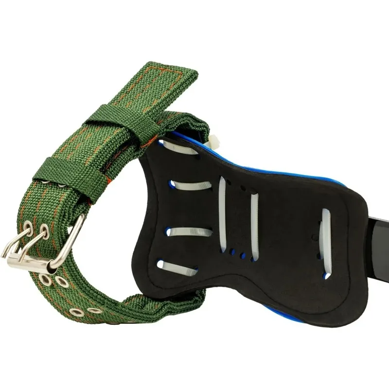 Tree Climbing Spike Set Adjustable Lanyard with Carabiner Safety Belt Straps for Fruit Picking Outdoor Climbing