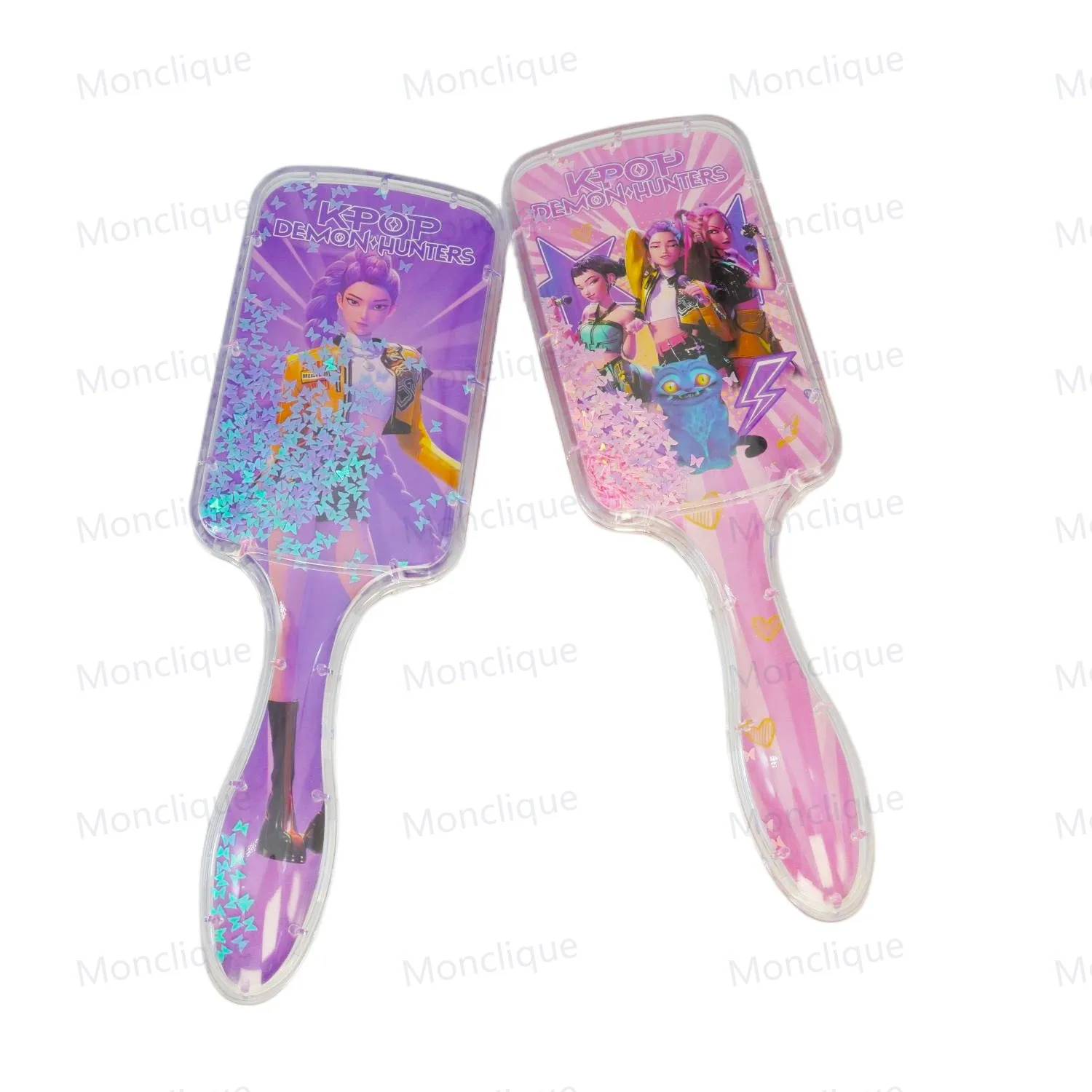 Neuer KPop Kamm Rumi Peripheral Series Mode-Kissen-Massagekamm Cartoon Anime Studentenkamm Geburtstagsgeschenk – Detail 2