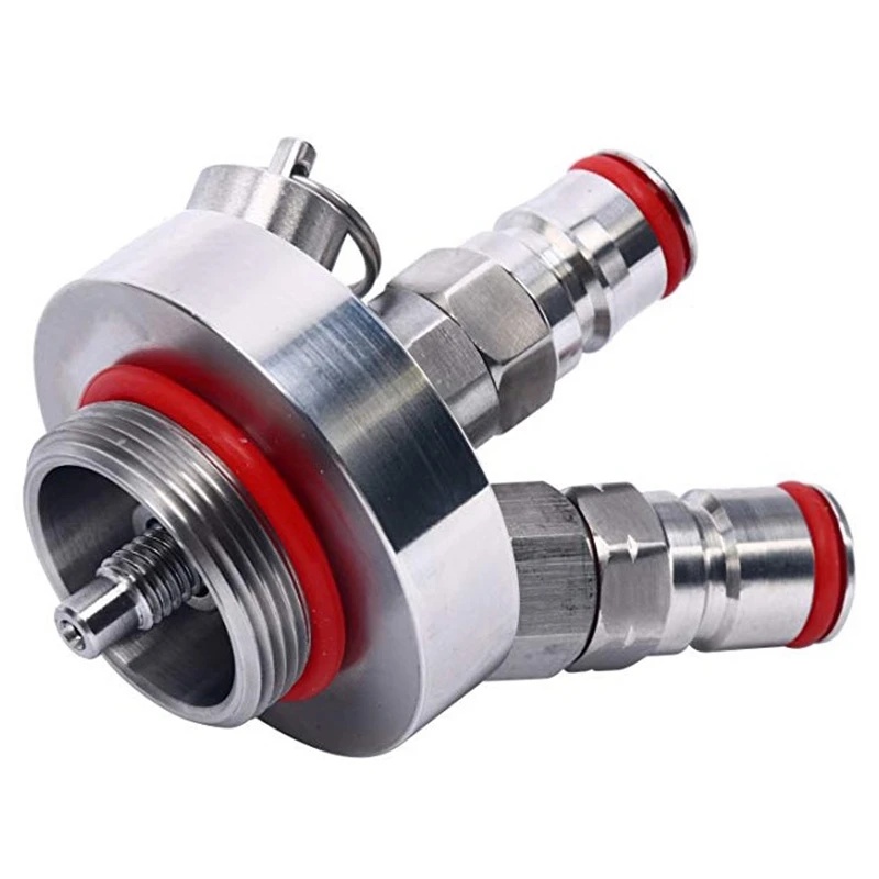 ABRW-Ball Lock Mini Keg Tap Dispenser For Mini Beer Keg Stainless Steel Dispenser Growler Homebrew Spear 3.6L/5L/10L Beer Tool